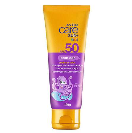 Avon Care Sun+ Kids Protetor Solar com Cor FPS 50