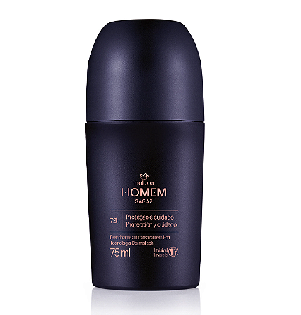 Desodorante Antitranspirante Roll-On Natura Homem Sagaz