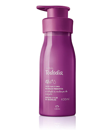 Creme Nutritivo para o Corpo Tododia Ameixa e Flor de Baunilha 400ml Natura