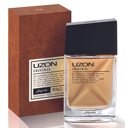 Desodorante Colônia Masculina Uzon Original 90ml | Jequiti
