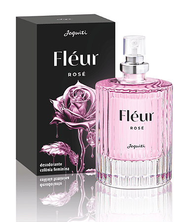 Fléur Rosé Desodorante Colônia Feminina 25ml Jequiti