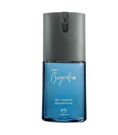 Desodorante Corporal Biografia Masculino 100ml Natura