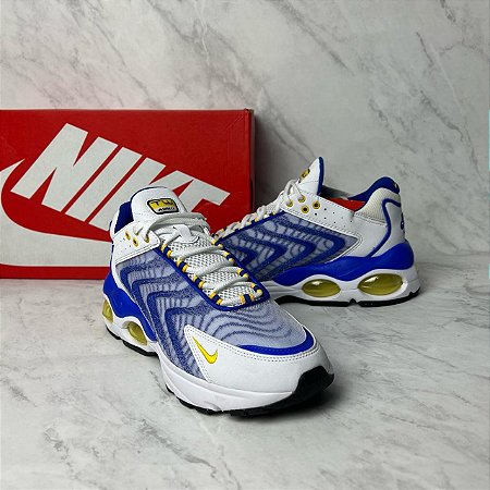 Tenis Nike Air Max Tw Branco e Azul