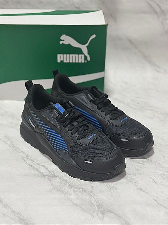 Tenis Puma Synth Pop Preto/ Azul