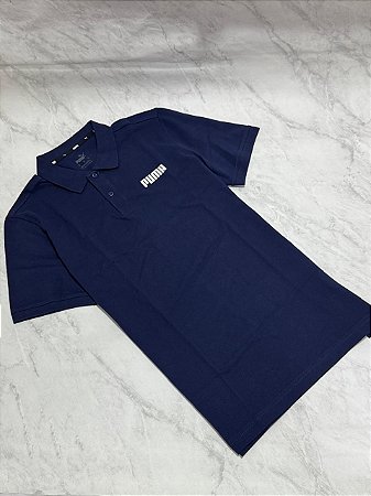 Polo Puma Azul Marinho
