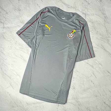 Camiseta Treino Ghana Cinza