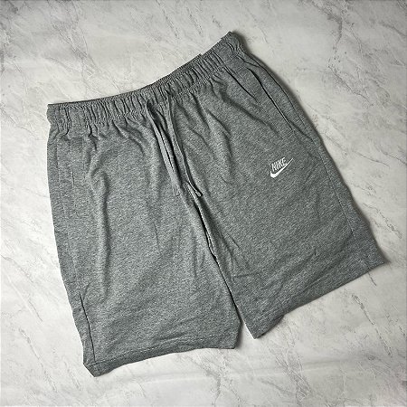 Bermuda Nike Sportwear Jersei Cinza