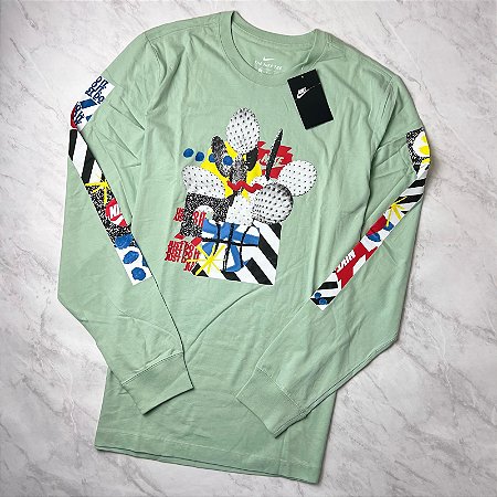 Camiseta Manga Nike Sportwear Cactos