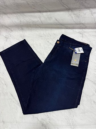Calça Jeans Azul Escura (Corte Reto)