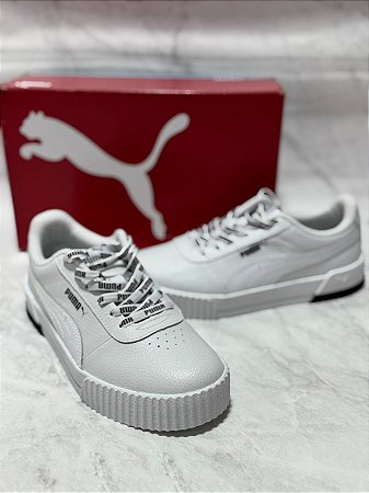 Tenis Puma Carina Branco/Preto Ediçao