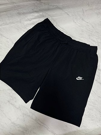 Bermuda Nike Jersei Preta