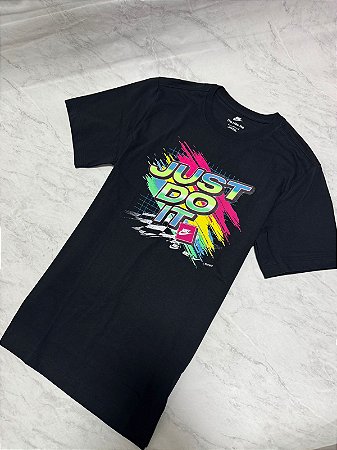 Camiseta Nike Just Do It Grafite