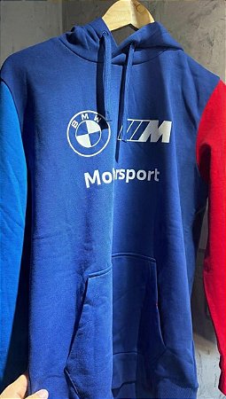 MOLETOM PUMA MOTORSPORT BMW AZUL