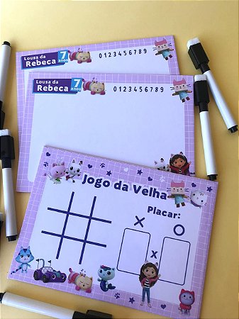Lousa Mágica Personalizada - COMBO 10 unid.