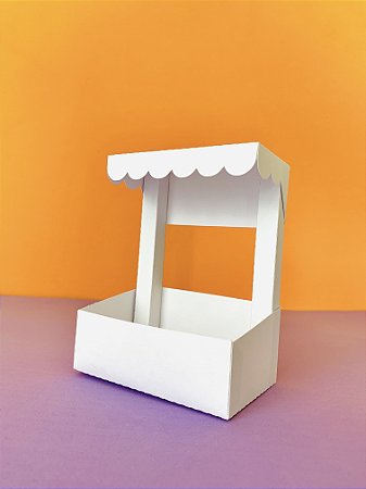 Arquivo de Corte - Caixa Barraquinha para Doces