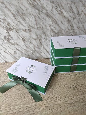 Caixa Padrinhos - Modelo Livro - COMBO 5 unid.