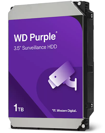 Disco rígido de 1 TB para vigilância - WD Purple