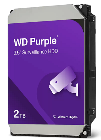 Disco rígido de 2 TB para vigilância - WD Purple