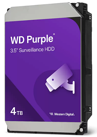 Disco rígido de 4 TB para vigilância - WD Purple