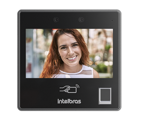 Controlador de acesso facial + digital interno - Intelbras