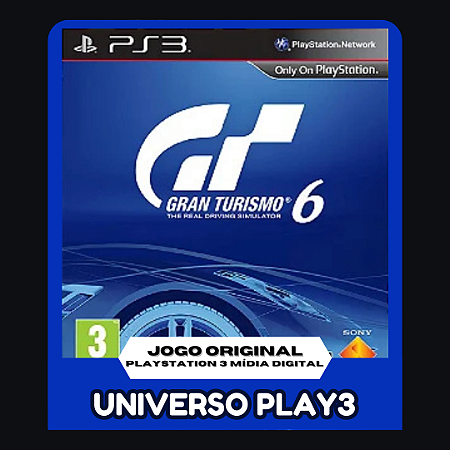 Gran Turismo 6 BR em Midia Digital Ps3