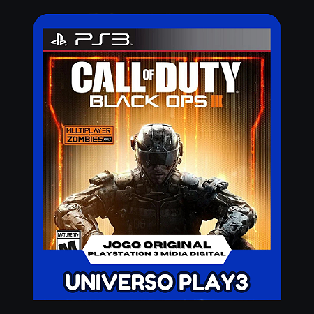 Call of Duty Black Ops 3 Dublado + Brinde Ps3 em Midia Digital