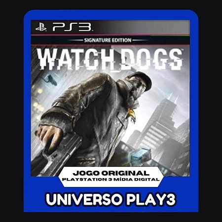 Watch Dogs Dublado Ps3 Psn em Midia Digital