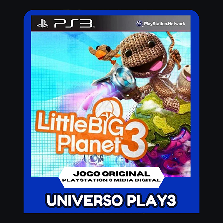 Little Big Planet 3 Dublado em Midia Digital Ps3