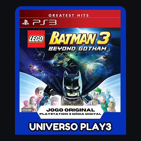 LEGO Batman 3 Além De Gotham em Midia Digital Ps3