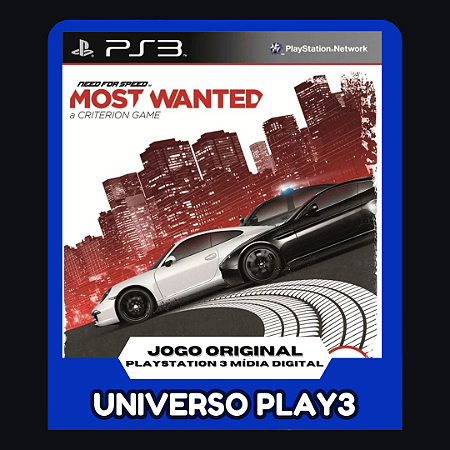 Need for Speed Most Wanted em Midia Digital Ps3
