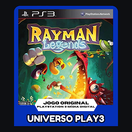 Rayman Legends Dublado em Midia Digital Ps3