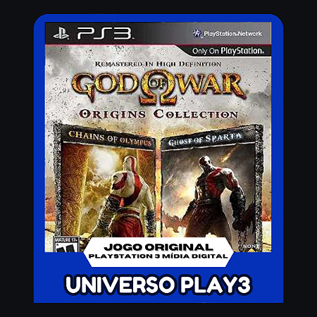 God of War Collection Origins (Clássico PSP) em Midia Digital Ps3