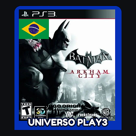 Batman Arkham City Legendas BR em Midia Digital Ps3