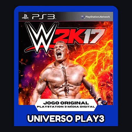 WWE 2K17 em Midia Digital Ps3