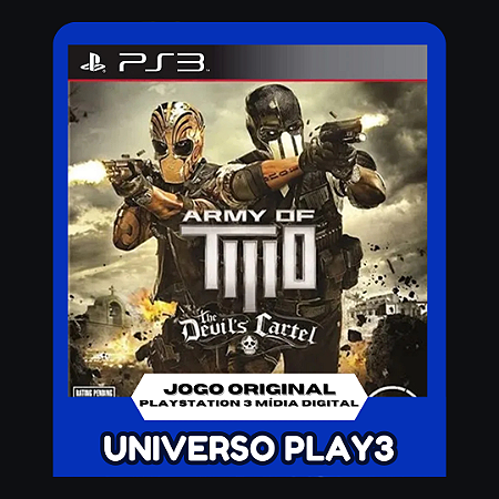 Army Of Two Devils Cartel em Midia Digital Ps3