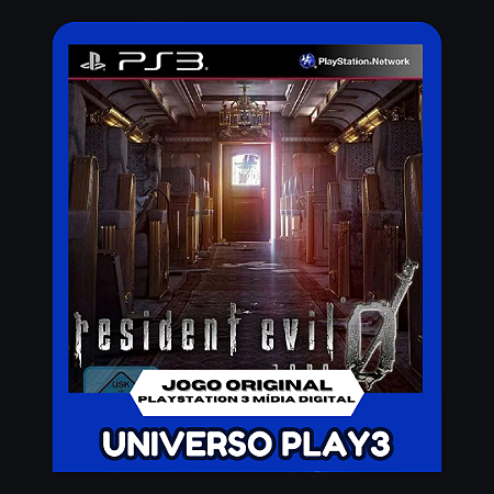 Resident Evil 0 HD Remaster em Midia Digital Ps3