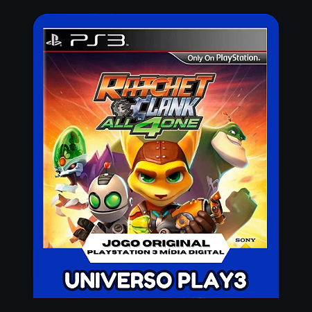 Ratchet And Clank All 4 One em Midia Digital Ps3