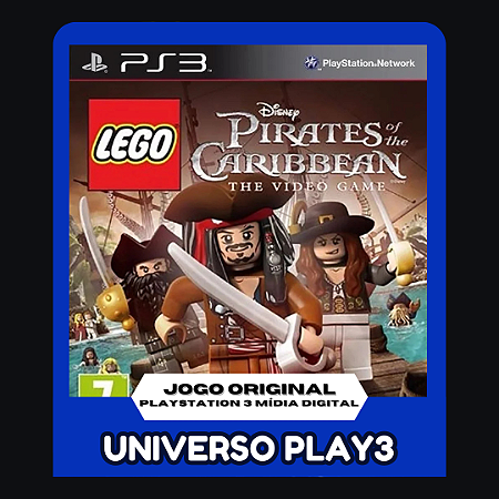 LEGO Piratas do Caribe em Midia Digital Ps3