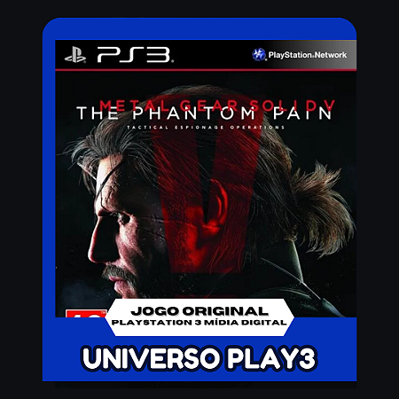 Metal Gear Solid V 5 The Phantom Pain BR em Midia Digital Ps3