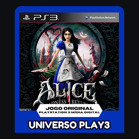 Alice Madness Returns em Midia Digital Ps3