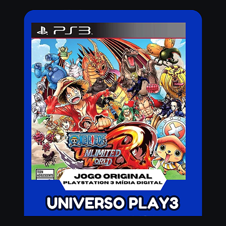 One Piece Pirate Unlimited World Red em Midia Digital Ps3