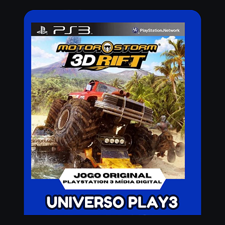 Motorstorm 3D Rift em Midia Digital Ps3
