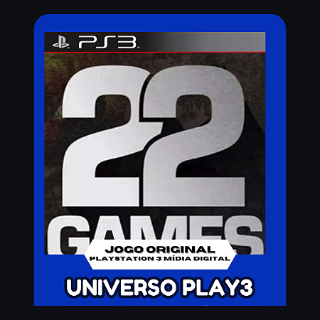 22 Games Combo Mix em Midia Digital Ps3
