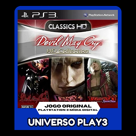 Devil May Cry HD Collection (Classico Ps2) em Midia Digital Ps3