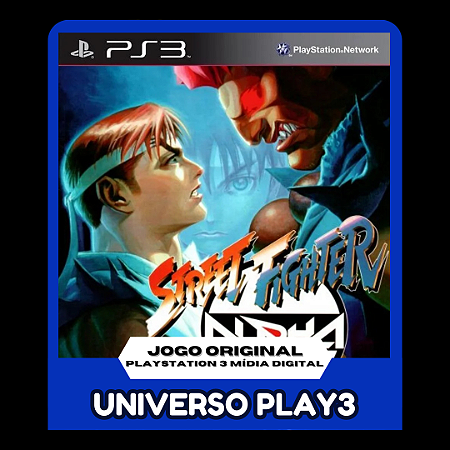 Street Fighter Alpha 2 (Clássico Ps1) em Midia Digital Ps3