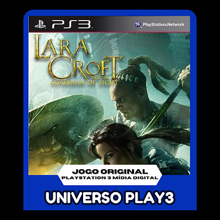 Lara Croft And The Guardian Of Light em Midia Digital Ps3