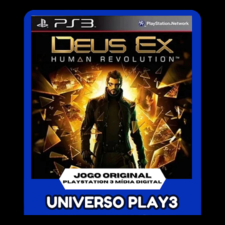 Deus Ex Revolution em Midia Digital Ps3
