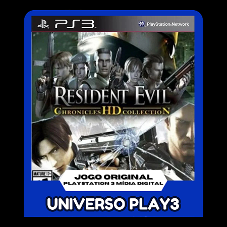 Resident Evil Chronicles HD Collection em Midia Digital Ps3