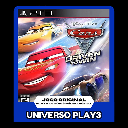 Carros 3 Correndo para Vencer em Midia Digital Ps3