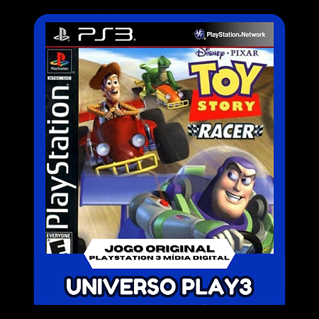 Disney Pixar Toy Story Racer (Clássico Ps1) em Midia Digital Ps3